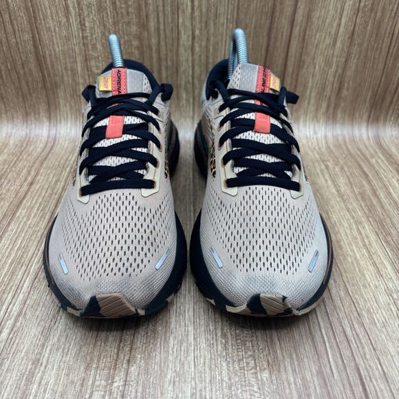 Brooks Adrenaline GTS 22 Running Shoes Ginger/Black/Citrus US Women 9 B - Picture 2 of 10